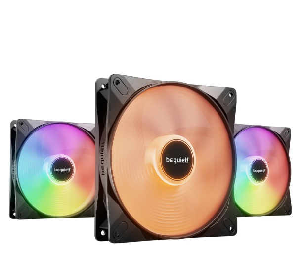 BE QUIET! Light Wings LX 140mm High-speed PWM Triple Pack 3x140mm - 1287576 - zdjęcie